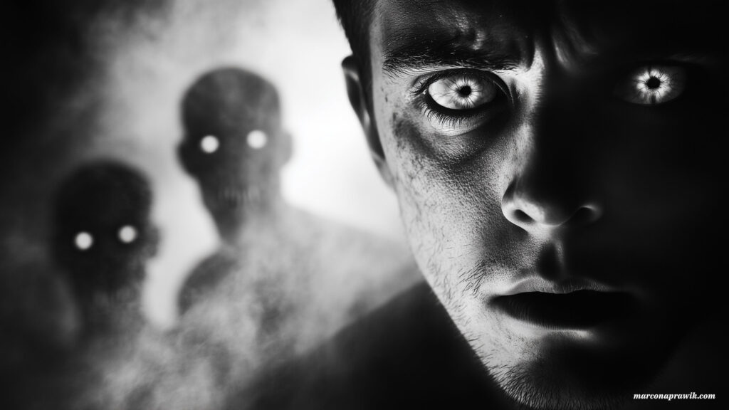 Horror Schriftsteller und seine Albträume Wallpaper