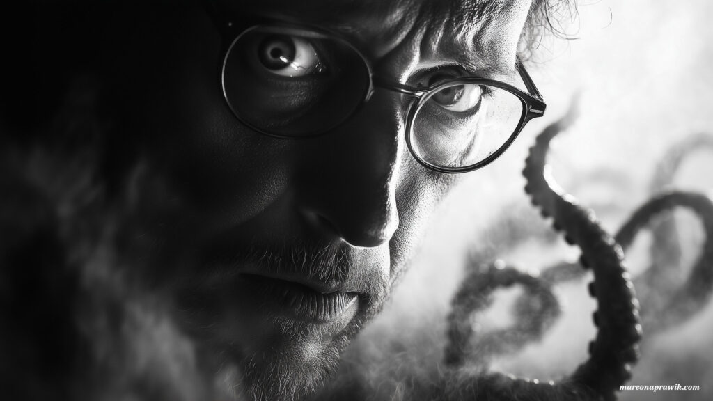 Verrückter Schriftsteller und seine Kreaturen Wallpaper